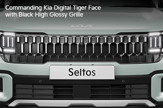 The all-new Seltos grille