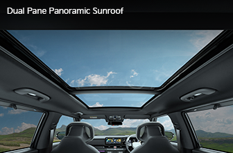 The all-new Seltos panoramic sunroof