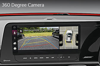 Kia Sonet 360 camera