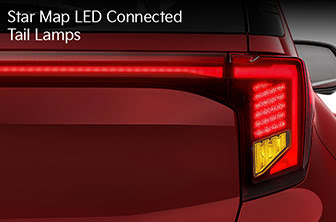 Kia Sonet connected tail lamps