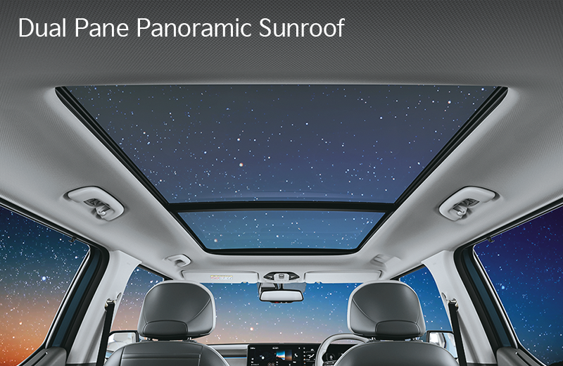 Kia Syros panoramic sunroof
